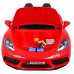 Elektrické autíčko Perfecta - 180W 24V - dvojmiestne - červené 